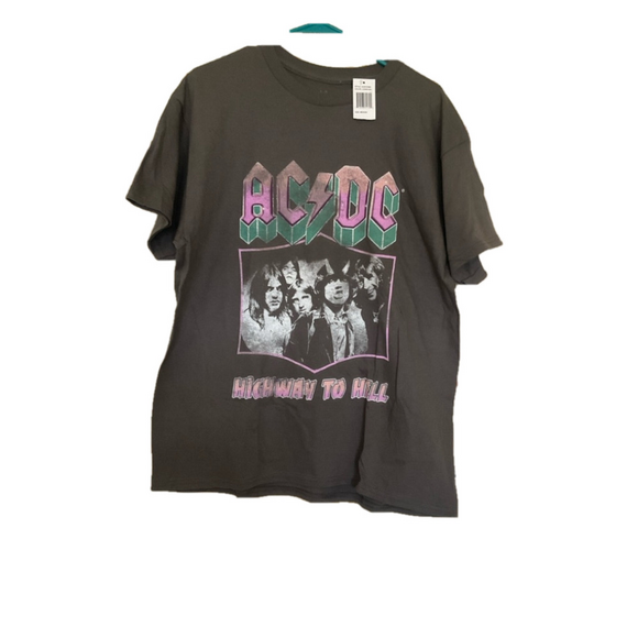 AC/DC | Shirts | Mens Acdc Tshirt Gray M Band Graphic | Poshmark